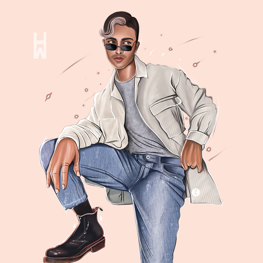 Hayden Williams illustration